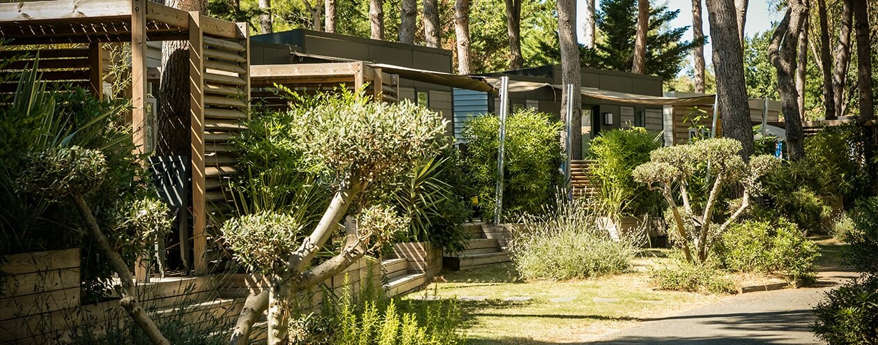 Camping 4 étoiles Canet en Roussillon - Location de bungalow