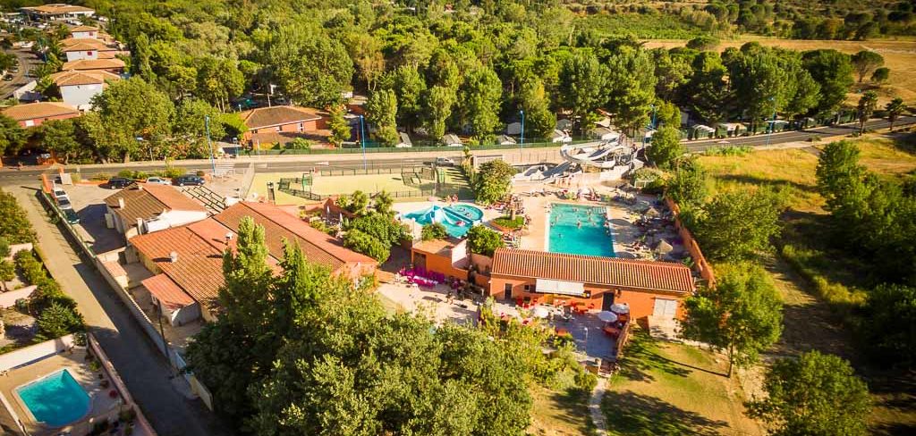 camping avec piscine et toboggan Perpignan