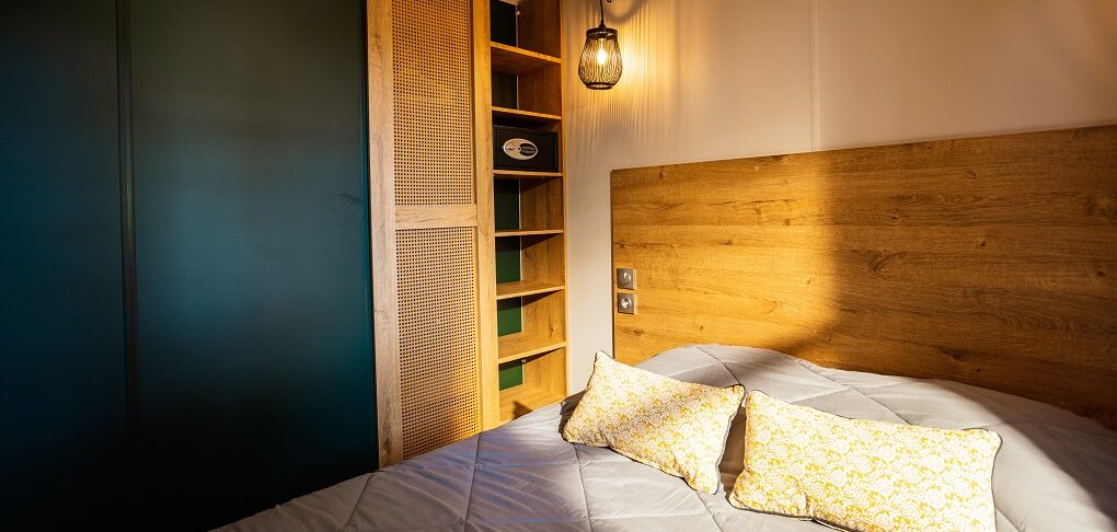 chambre tout confort - location de mobil home à Canet en Roussillon