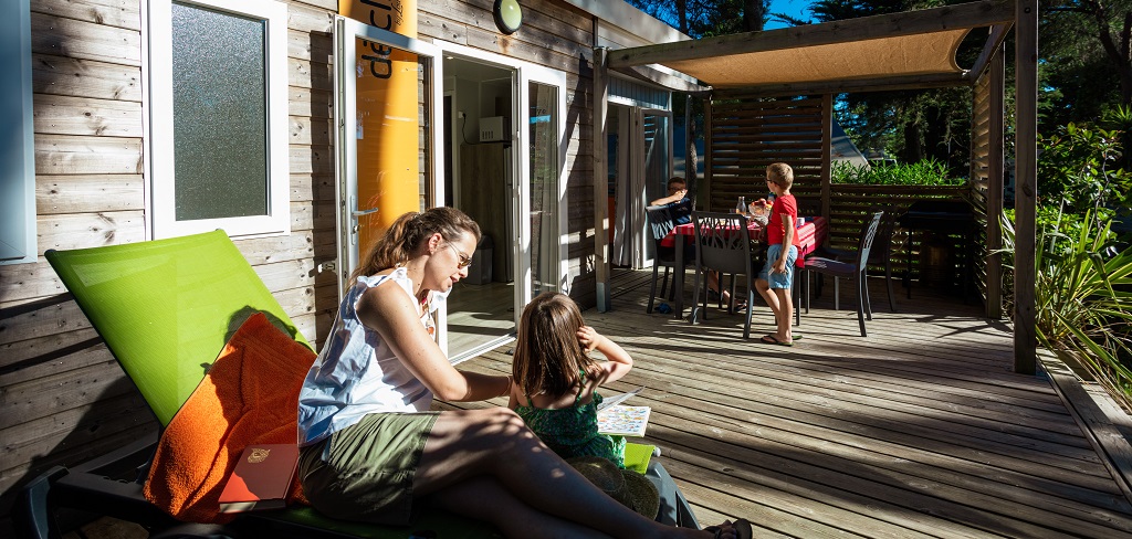 mobil-home climatisé à Canet en Roussillon