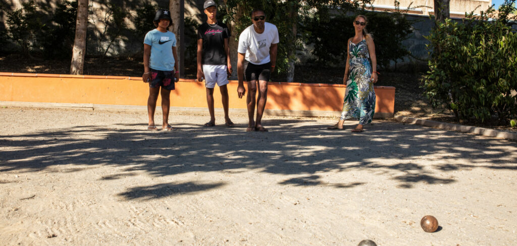 Petanque au camping