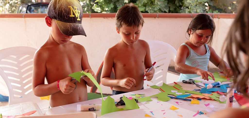 Camping avec animations pour les enfants